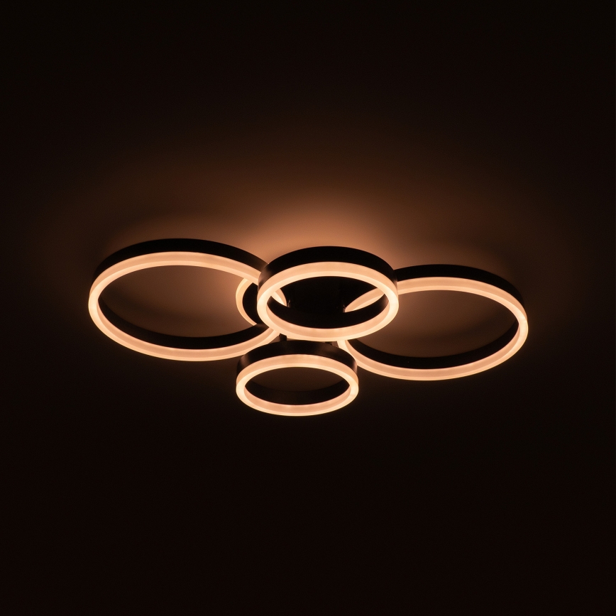 Brilagi - Plafon LED regulável ORBITS LED/49W/230V 3000-6000K + comando à distância