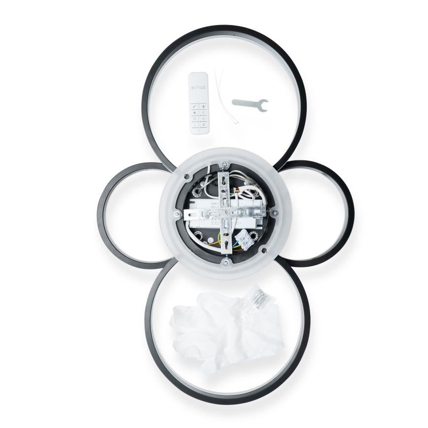 Brilagi - Plafon LED regulável ORBITS LED/49W/230V 3000-6000K + comando à distância