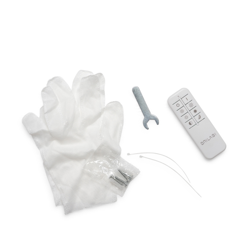 Brilagi - Plafon LED regulável ORBITS LED/49W/230V 3000-6000K + comando à distância