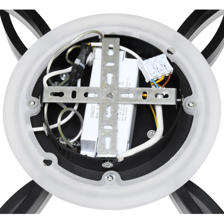 Brilagi - Luminária de teto LED dimável ORBITS LED/52W/230V 3000-6000K + controlo remoto