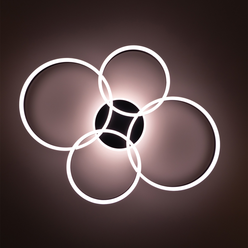 Brilagi - Luminária de teto LED dimável ORBITS LED/52W/230V 3000-6000K + controlo remoto