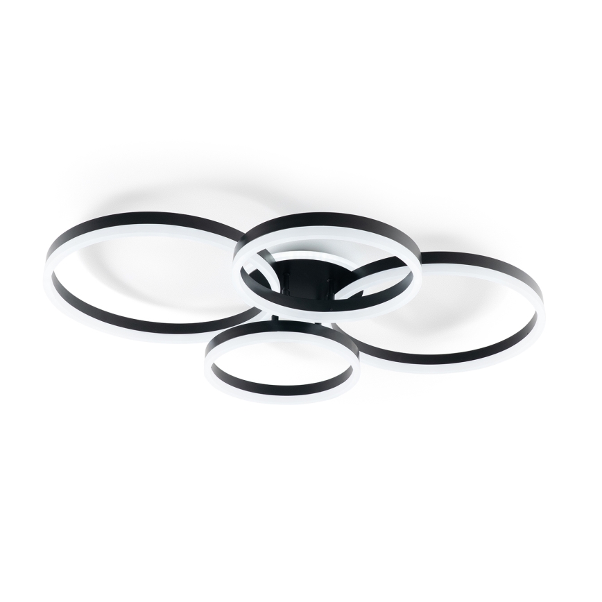 Brilagi - Luminária de teto LED dimável ORBITS LED/52W/230V 3000-6000K + controlo remoto