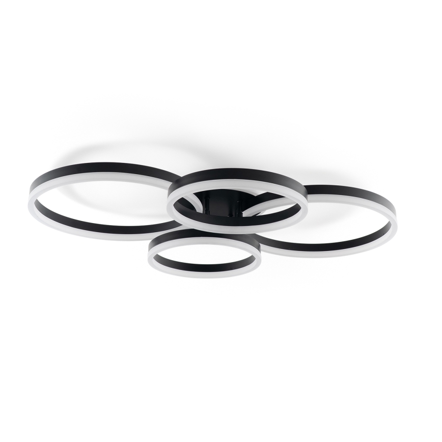 Brilagi - Luminária de teto LED dimável ORBITS LED/52W/230V 3000-6000K + controlo remoto