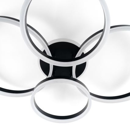 Brilagi - Luminária de teto LED dimável ORBITS LED/52W/230V 3000-6000K + controlo remoto