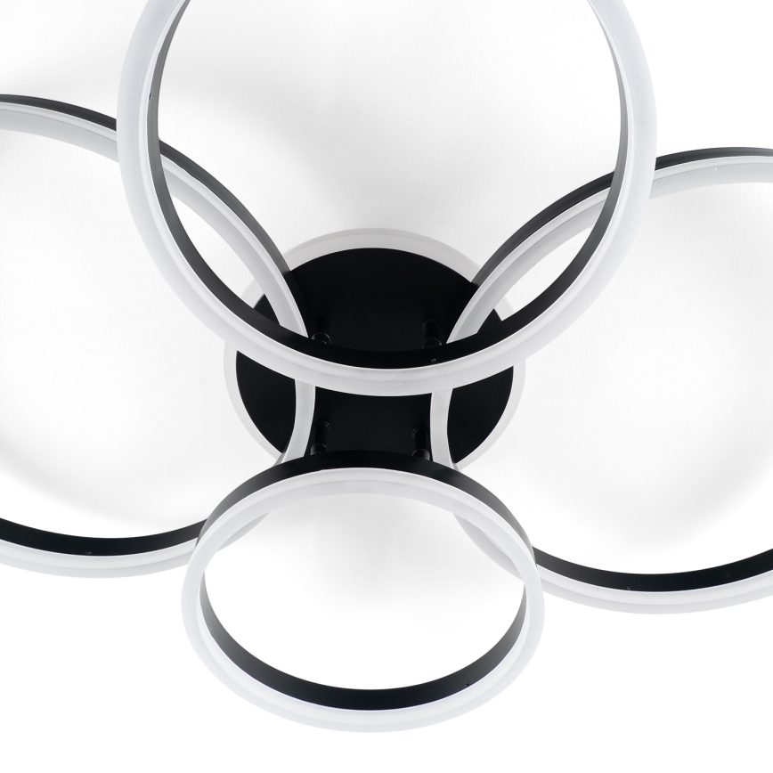 Brilagi - Luminária de teto LED dimável ORBITS LED/52W/230V 3000-6000K + controlo remoto