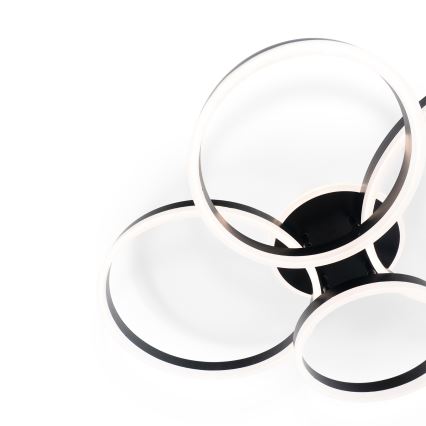 Brilagi - Luminária de teto LED dimável ORBITS LED/52W/230V 3000-6000K + controlo remoto