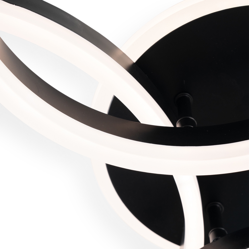 Brilagi - Luminária de teto LED dimável ORBITS LED/52W/230V 3000-6000K + controlo remoto