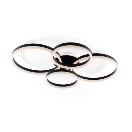 Brilagi - Luminária de teto LED dimável ORBITS LED/52W/230V 3000-6000K + controlo remoto