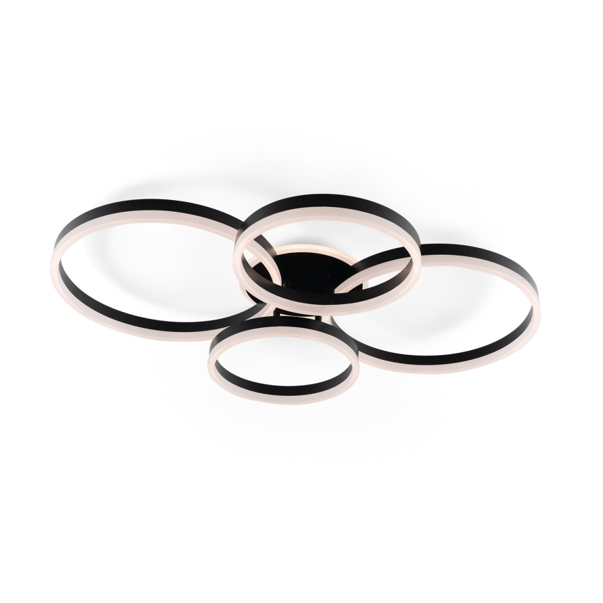 Brilagi - Luminária de teto LED dimável ORBITS LED/52W/230V 3000-6000K + controlo remoto