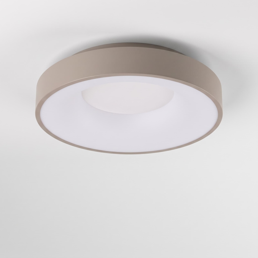 BRILAGI - Candeeiro de tecto LED regulável FALCON II LED/67W/230V 3000-6500K Ø 40 cm branco/bege + controlo remoto