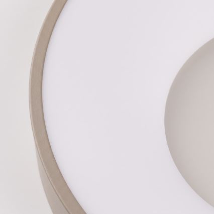 BRILAGI - Candeeiro de tecto LED regulável FALCON II LED/67W/230V 3000-6500K Ø 40 cm branco/bege + controlo remoto