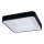 Brilagi - Plafon LED dimerizável FALCON II LED/80W/230V 3000-6500K 40x40 cm preto + controlo remoto
