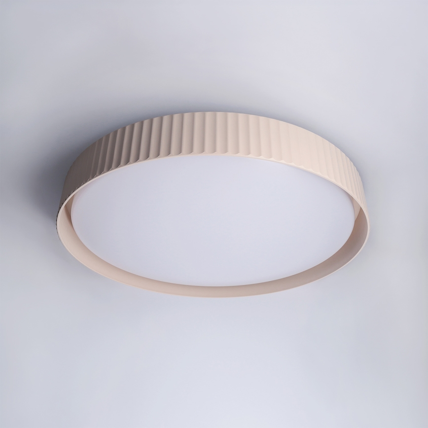 Brilagi - Luminária de teto LED dimerizável LUCIA LED/60W/230V 3000-6500K Ø 59 cm bege + comando remoto incluído