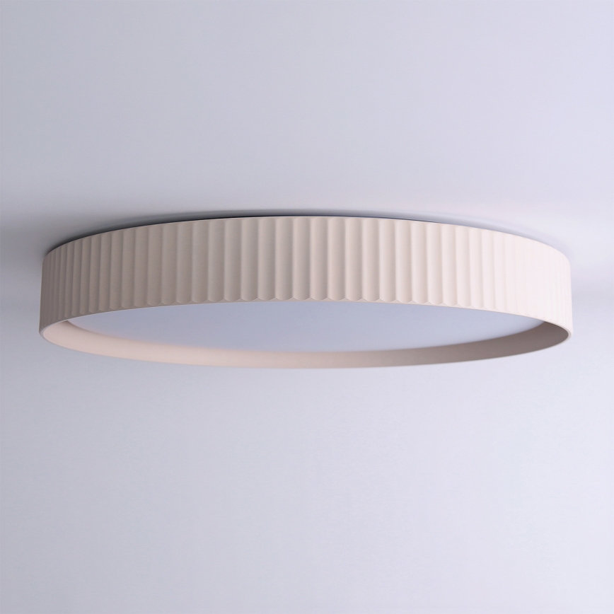 Brilagi - Luminária de teto LED dimerizável LUCIA LED/60W/230V 3000-6500K Ø 59 cm bege + comando remoto incluído