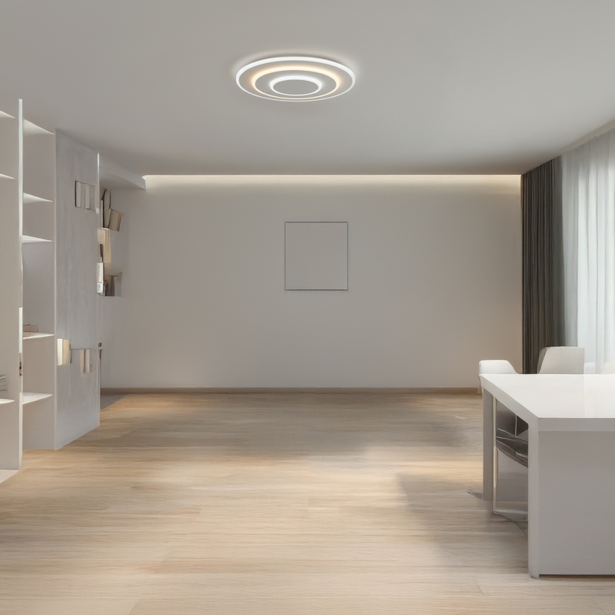 Brilagi - Luminária de teto LED dimerizável MODERN LED/58W/230V 3000-6000K Ø 46,3 cm + comando remoto