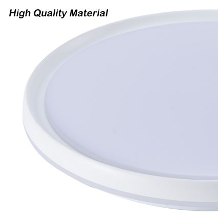Brilagi - Candeeiro de teto LED dimerizável RIVO LED/72W/230V 3000-6000K branco, diâmetro 50 cm + controlo remoto