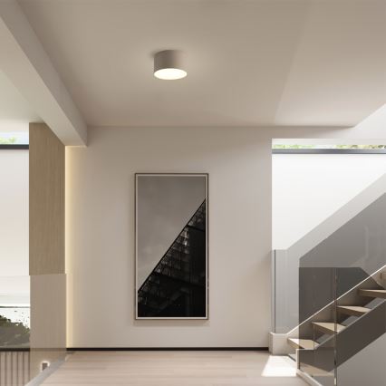 Brilagi - Luminária de teto LED para casa de banho FORIS LED/9W/230V Ø 9 cm bege IP44 CRI 90