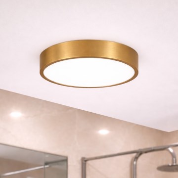 Brilagi - Plafon LED para casa de banho POOL LED/24W/230V 3000/4000/5500K Ø 30 cm IP54 bronze