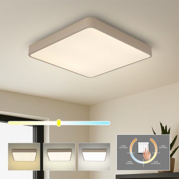 Brilagi - Plafon LED POOL LED/48W/230V 3000/4000/6000K 50x50 cm bege