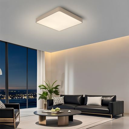 Brilagi - Plafon LED POOL LED/48W/230V 3000/4500/6000K 50x50 cm bege
