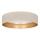 Brilagi - Plafon LED regulável VELVET SMARTIX STARS LED/36W/230V 3000-6000K diâmetro 55 cm creme/dourado Wi-Fi Tuya Beacon + comando remoto