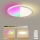 Brilagi - Plafon LED RGBW dimerizável ULTRA SLIM LED/18W/230V 2700-6500K Ø 30 cm branco + comando remoto