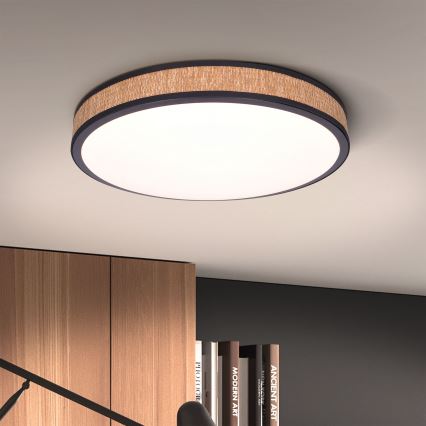 Brilagi - Luminária de teto LED regulável ROSA LED/48W/230V 3000-6500K diâmetro 38 cm + comando à distância