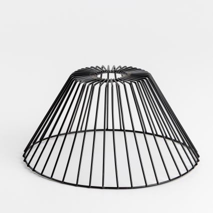 Brilagi - Plafon LED sobreposto CERIA WIRE 1xE27/60W/230V Ø 30 cm preto