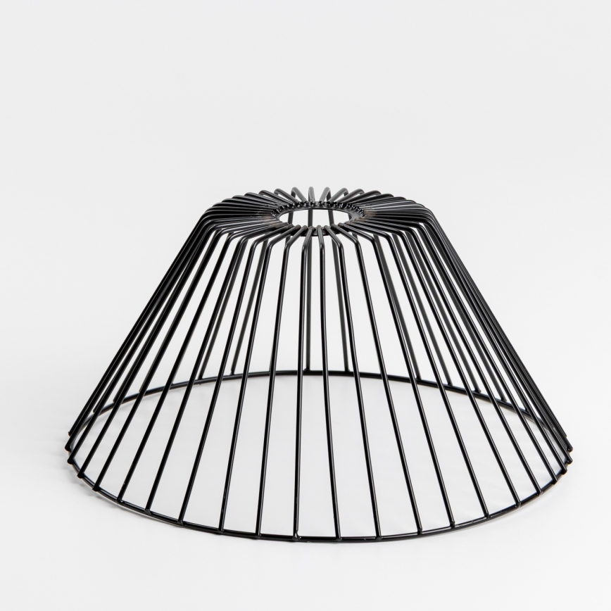 Brilagi - Plafon LED sobreposto CERIA WIRE 1xE27/60W/230V Ø 30 cm preto