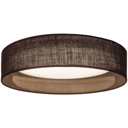 Brilagi - Plafon LED VELVET SIMPLE LED/36W/230V 3000K diâmetro 55 cm castanho