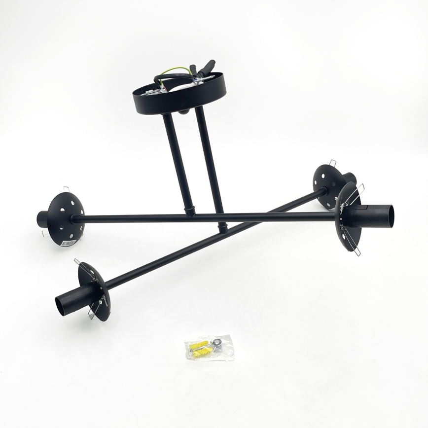 Brilagi - Plafon MALIVA 4xE14/15W/230V preto/transparente