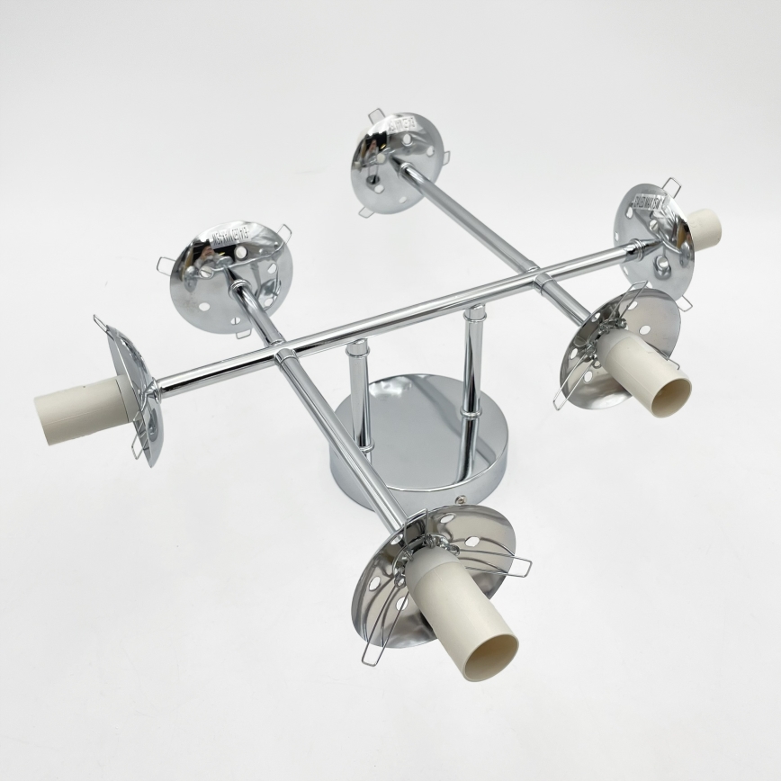 Brilagi - Plafon MALONY 6xE14/20W/230V cromado brilhante