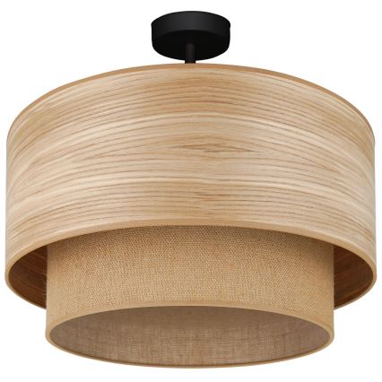 Brilagi - Plafonier MONTANA BOHO 1xE27/15W/230V diâmetro 45 cm castanho