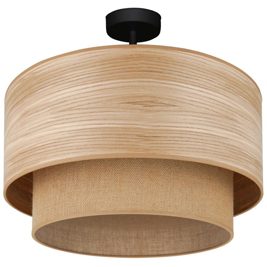 Brilagi - Plafonier MONTANA BOHO 1xE27/15W/230V diâmetro 45 cm castanho