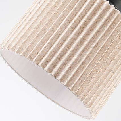 Brilagi - Plafon NORDIC WAVE 1xE27/15W/230V Ø 32 cm linho/preto