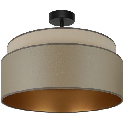 Brilagi - Plafonier OREGON VEGE 1xE27/15W/230V diâmetro 45 cm cinza