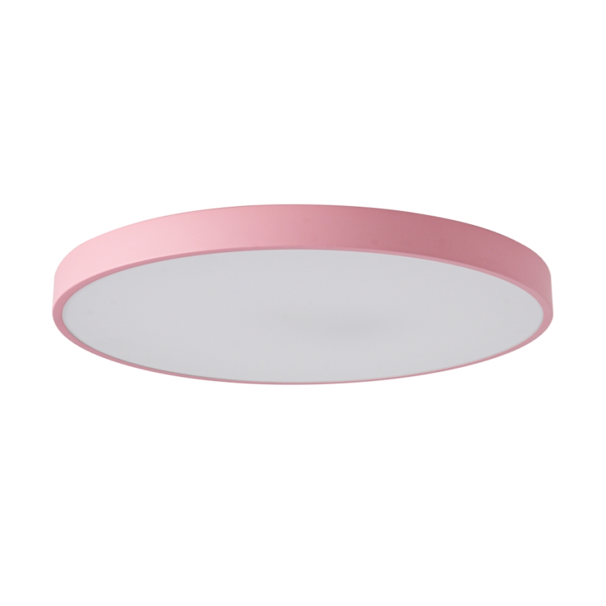 Brilagi - Candeeiro de teto LED POOL LED/100W/230V 3000/4000/6000K Ø 80 cm rosa