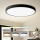 Brilagi - Plafon POOL LED/128W/230V 3000/4000/6000K Ø 100 cm preto