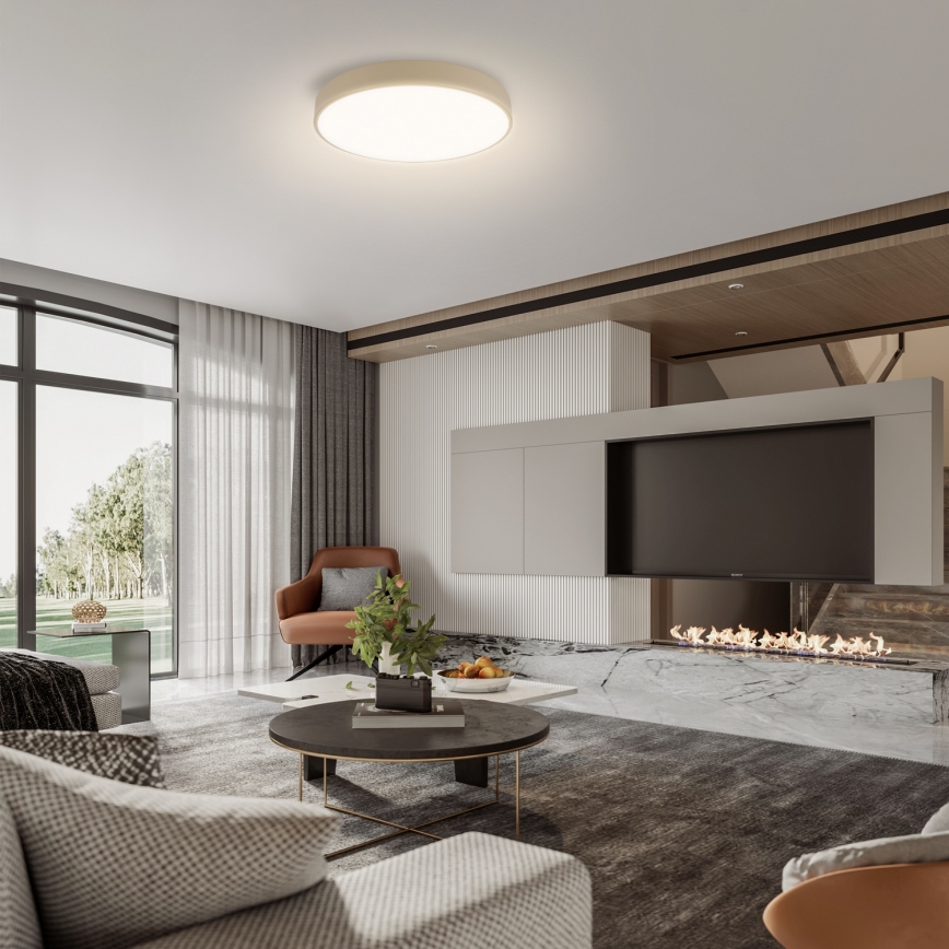 Brilagi - Plafon LED POOL 48W/230V 3000/4500/6000K Ø 40 cm bege