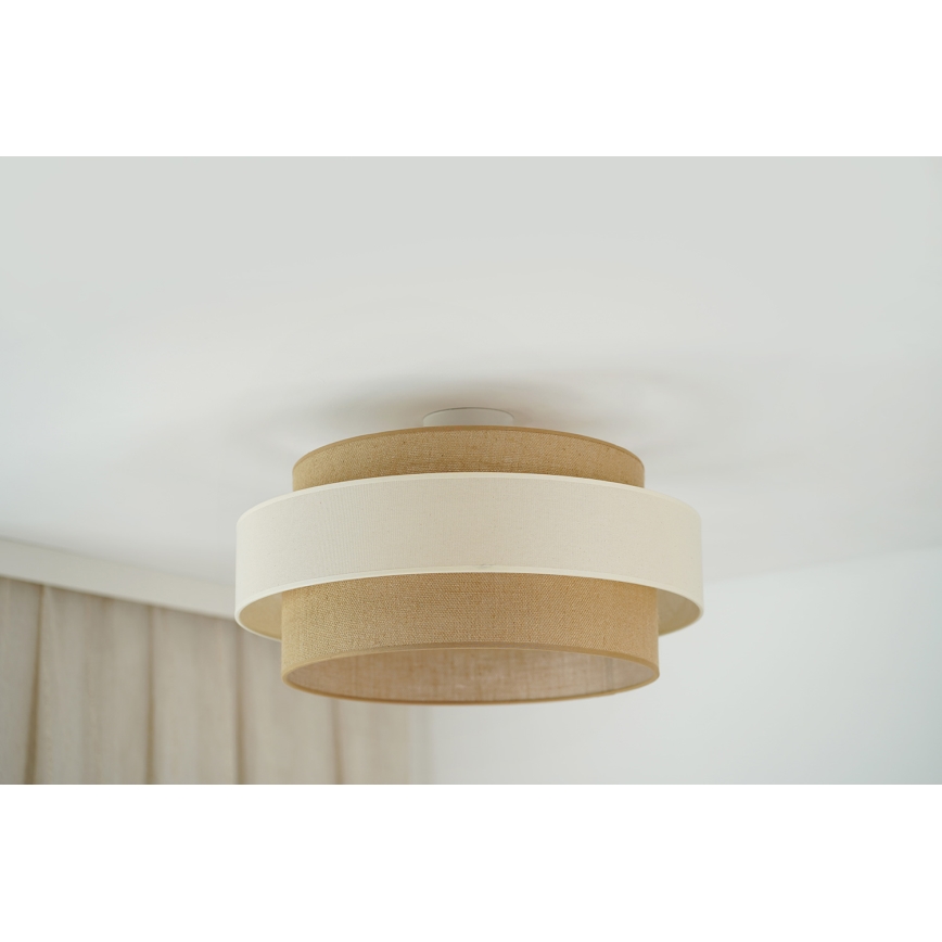 Brilagi - Plafonier SPACE LIGHT 1xE27/15W/230V diâmetro 50 cm bege/creme