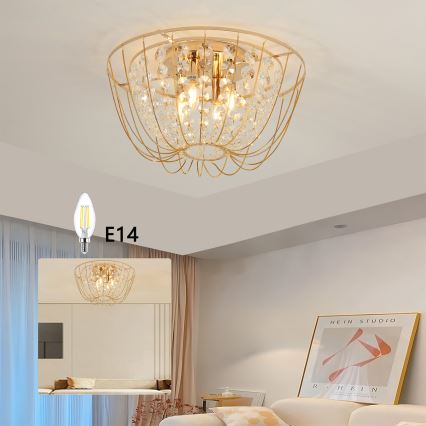 Brilagi - Plafon VASTERAS 4xE14/40W/230V Ø 45 cm