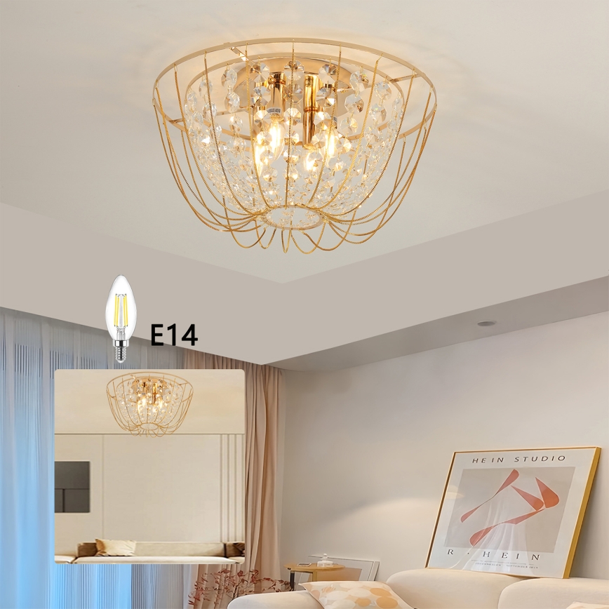 Brilagi - Plafon VASTERAS 4xE14/40W/230V Ø 45 cm