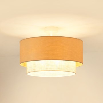 Brilagi - Plafonier ARIZONA BOHO 1xE27/15W/230V diâmetro 45 cm bege