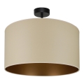 Brilagi - Plafonier OREGON ROLLER VEGE 1xE27/15W/230V diâmetro 45 cm bege