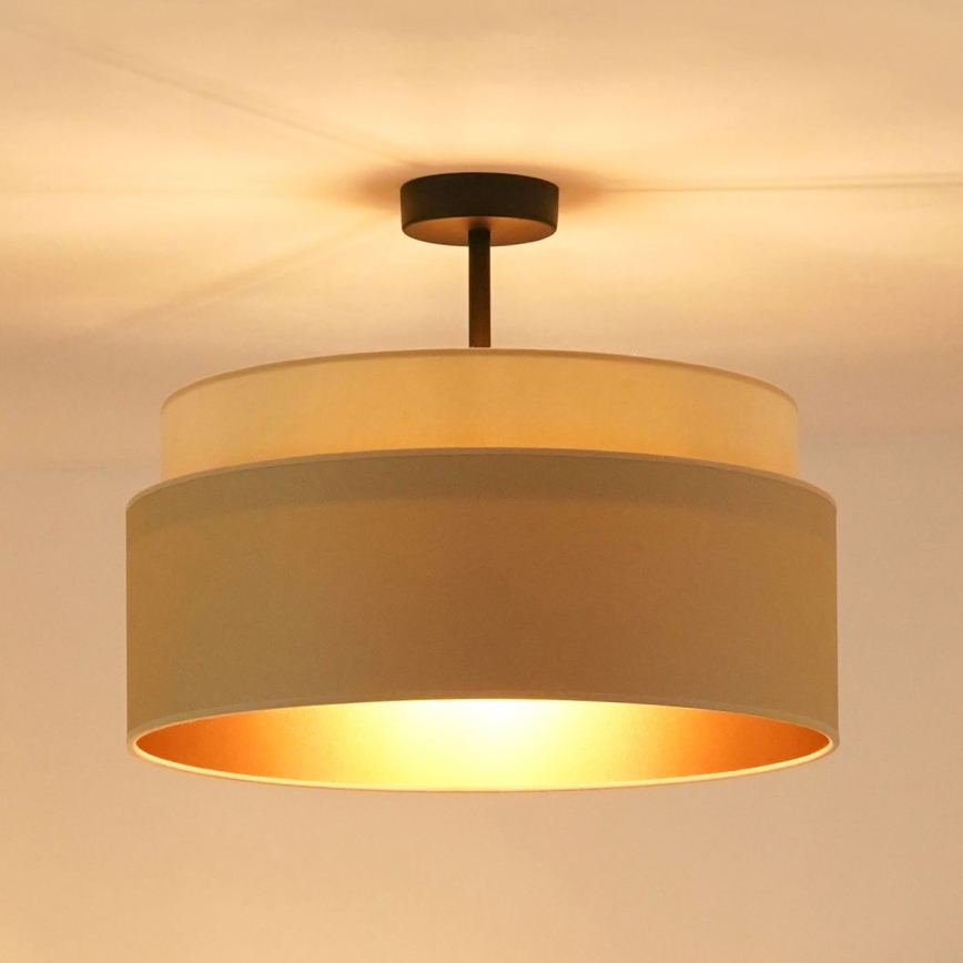 Brilagi - Plafonier OREGON VEGE 1xE27/15W/230V diâmetro 45 cm bege