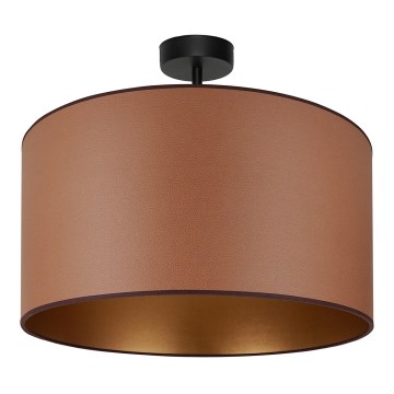 Brilagi - Plafonieră OREGON ROLLER VEGE 1xE27/15W/230V diam. 45 cm maro