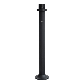 BRILAGI - Poste de iluminação exterior com sensor de movimento e de crepúsculo HARBOR 1xE27/40W/230V 120 cm IP33 preto