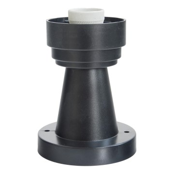 BRILAGI - Poste de iluminação exterior HARBOR 1xE27/40W/230V 20 cm IP33 preto