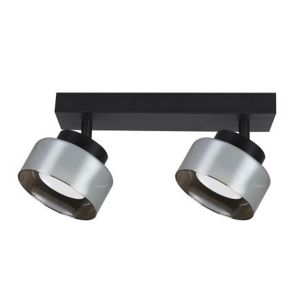 Brilagi - Spot AURA LUX 2xGX53/30W/230V preto/fumê