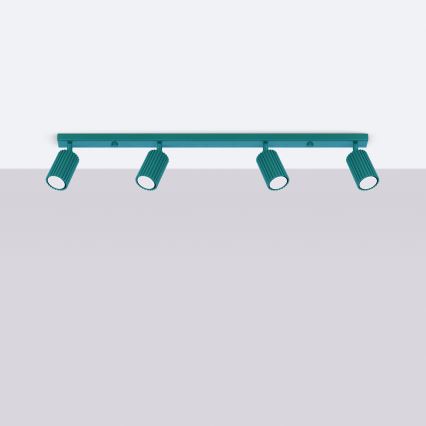 Brilagi - Spot CRESTO 4xGU10/10W/230V turquesa